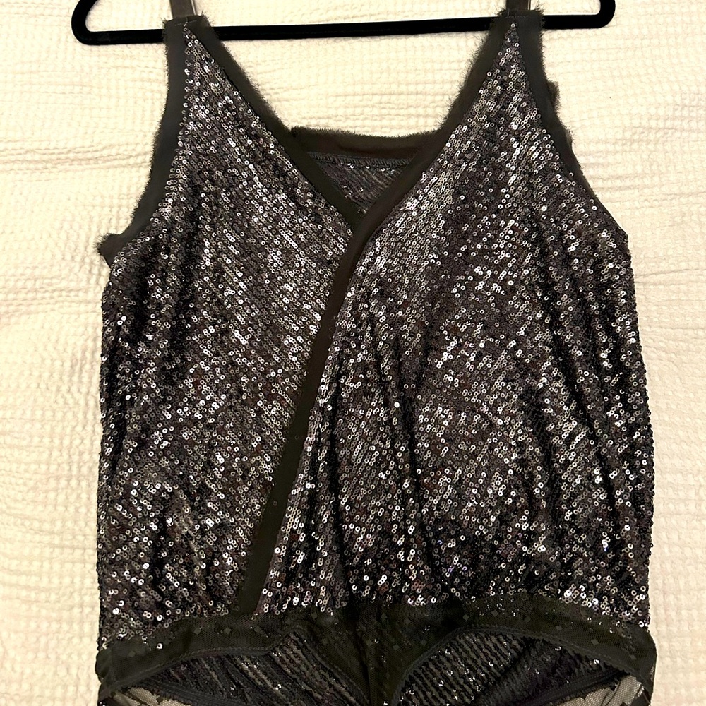 Sequin bodysuit from Free People